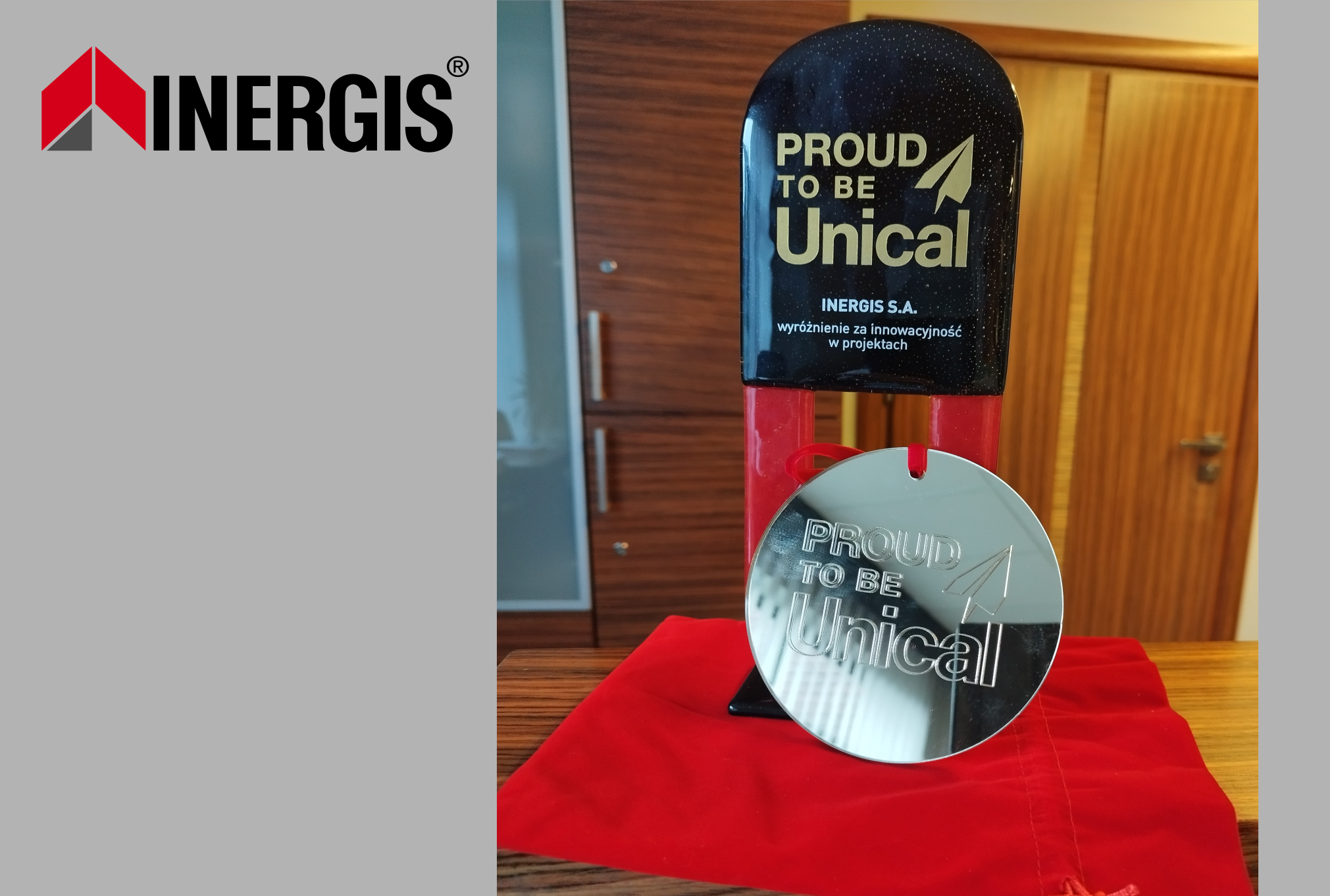 Distinction for innovation in projects.